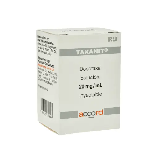 [7506335700064] Taxanit Rtu (Docetaxel) 20 Mg / 1 Ml Caja Con 1 Frasco Ámpula Con 1 Ml