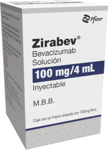 [5415062379134] Zirabev (Bevacizumab) 100 Mg / 4 Ml Caja Con Un Frasco Ámpula Con 100 Mg/4Ml