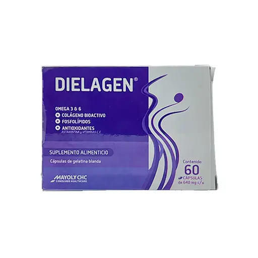 [3701179300201] Dielagen Suplemento Alimenticio 60 Cápsulas 