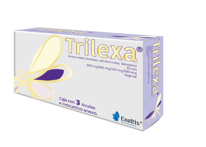 [7502235760641] Trilexa 800 MG/300 Mg/100 Mg/100 Mg Caja con 3 Óvulos 