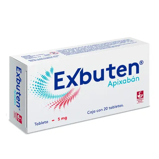 [7501300421982] Exbuten 5 Mg  20 Tabletas 