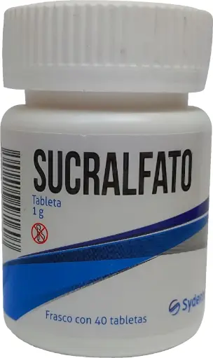 [7502010581607] Sucralfato 1 G 40 Tabletas Genérico Sydenham