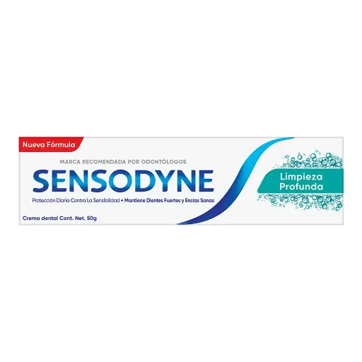 [7896009499180] Pasta Dental Sensodyne Limpieza Profunda 50 G