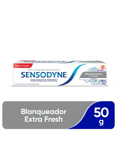 [7896015519223] Pasta Dental Sensodyne Blanqueamiento Anti-Sarro 50 G