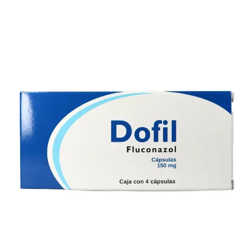 [7257427604646] Dofil Fluconazol 150 Mg 4 Cápsulas Genérico Sblpharma 