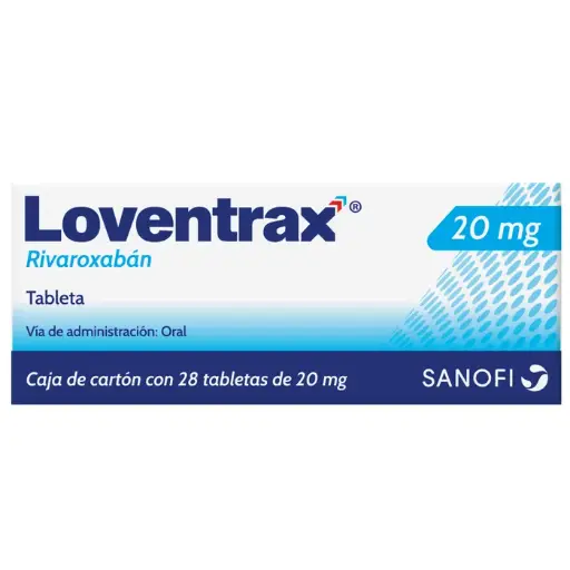[3664798040548] Loventrax 20 Mg 28 Tabletas 