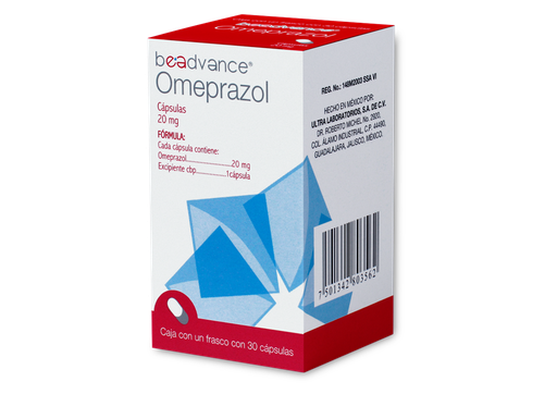 [7501342803562] Omeprazol 20 Mg 30 Cápsulas