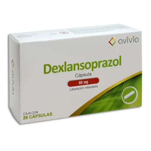 [7503049078304] Dexlansoprazol 60 Mg Caja Con 28 Cápsulas Avivia 