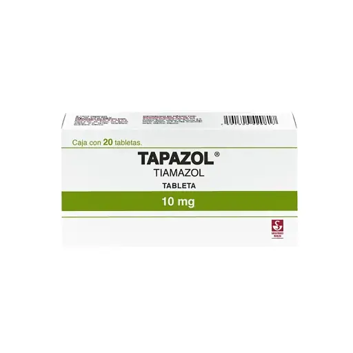 [7501300420817] Tapazol 10 Mg 20 Tabletas 