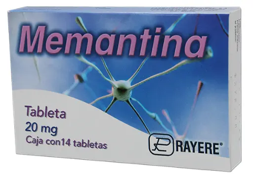 [7502003389982] Memantina 20mg 14 tabletas