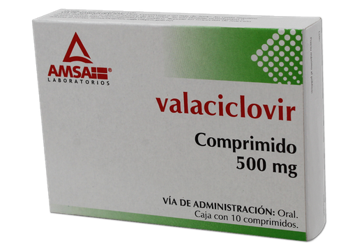 [7501349021945] Valaciclovir 10 comprimidos 500 MG