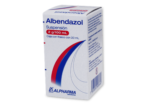 [7503004908646] Albendazol 1 suspensión 2G/100ML