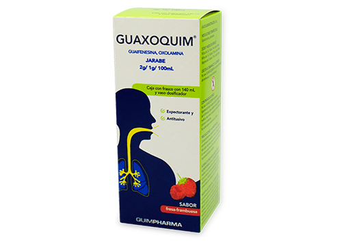 [7502223112193] Guaxoquim AD 1 jarabe 100/50mg/5/140 ml 