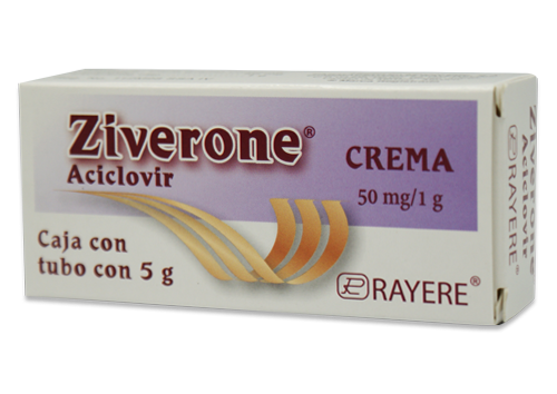 [7502003389012] Ziverone 1 crema 5g aciclovir